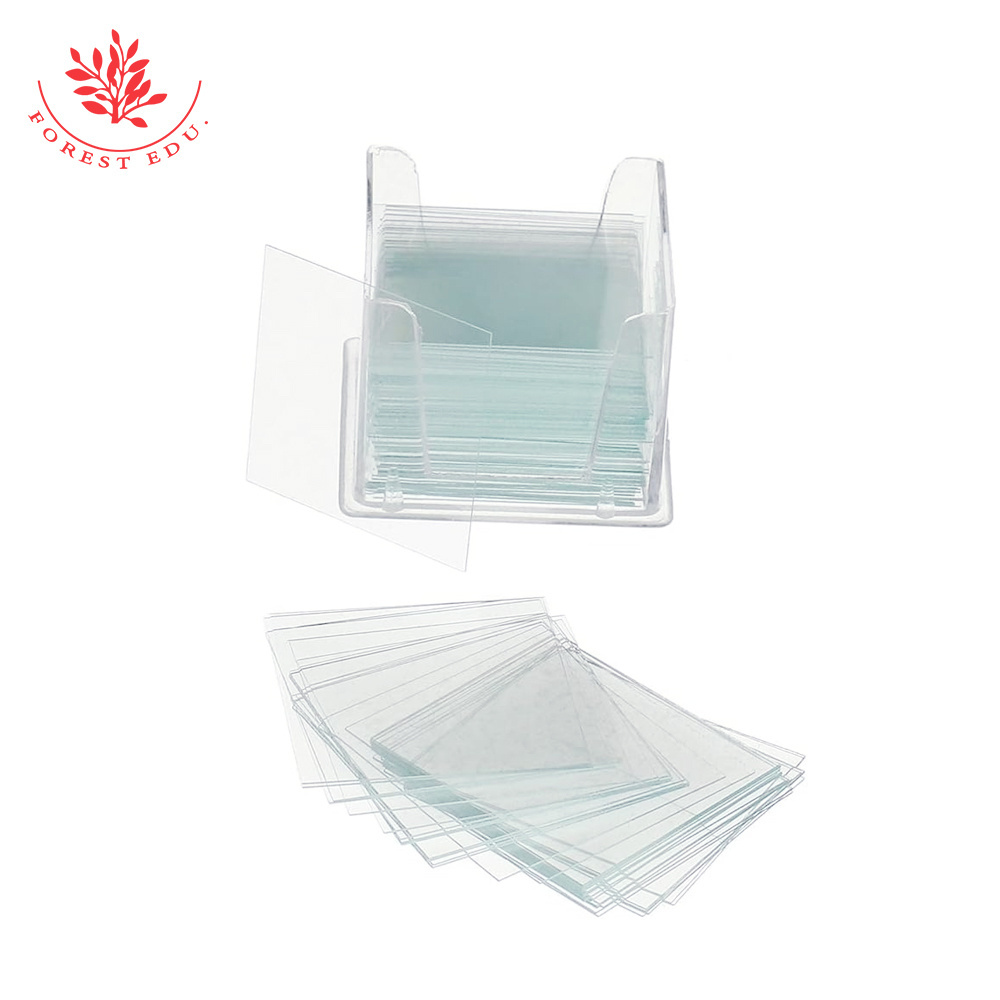 Prepared Cover Glass Slides 20*20mm  Coverslip Square Laboratory Preparation Microscope Glass Slides Other Medical Consumables