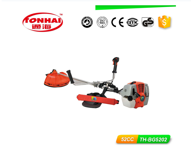 CE Approved professional 52cc price of wheat harvester,mini combine harvester price grass cutting machine parts brush cutter