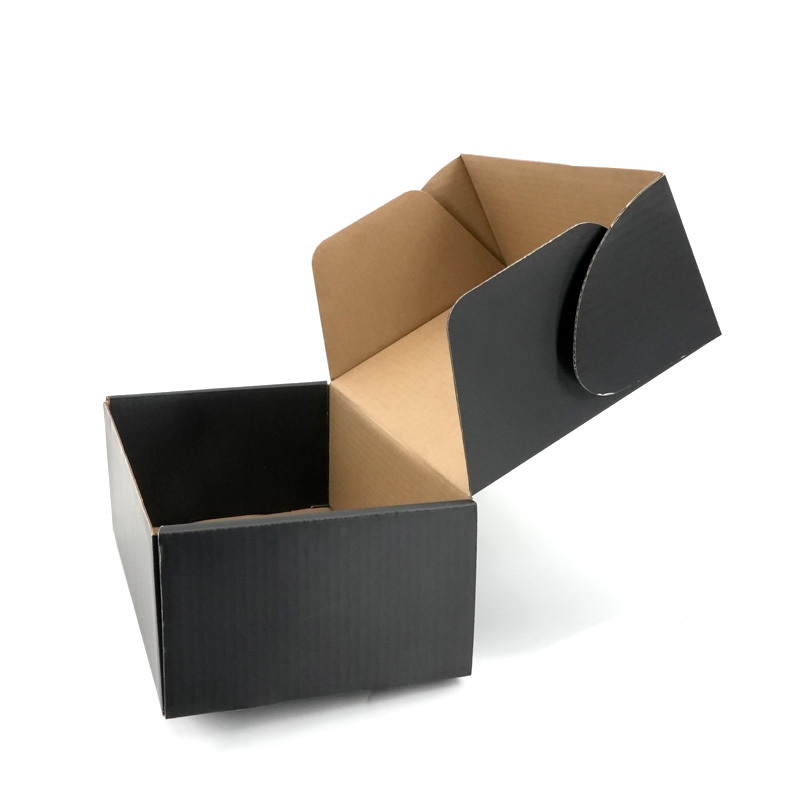 Packiging box custom small cardboard hat black box packaging