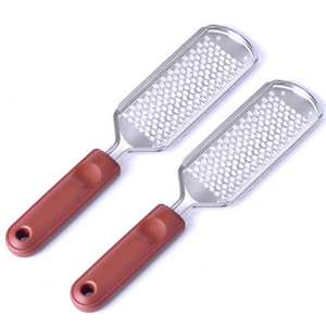 Pedicure Foot File Callus Remover Large Foot Rasp Foot Scrubber Professional Stainless Steel Callus File for Wet and Dry Feet