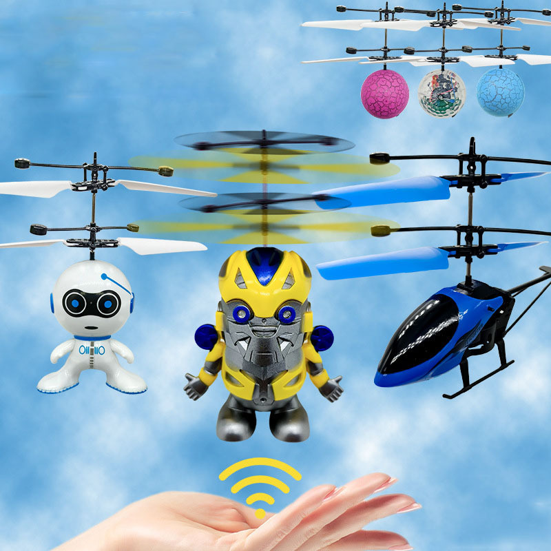 Spider Toys Flying Toy Ball Infrared Induction Flying Ball,Remote Control Helicopter Indoor Outdoor Games Toys