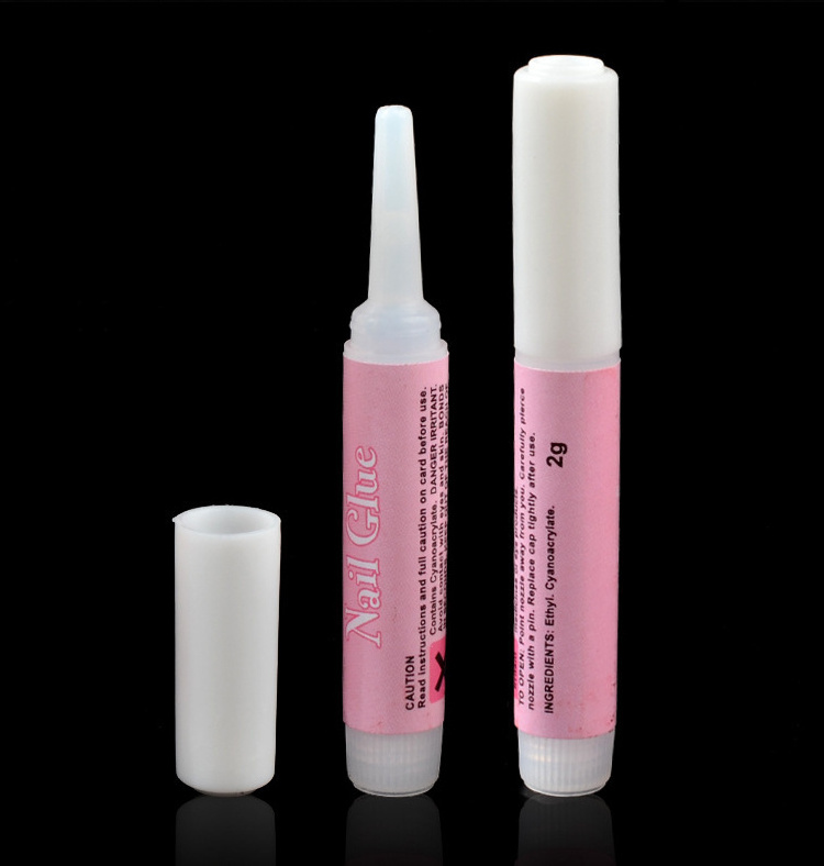 2g Nail Glue Mini Professional Beauty Nail False Art Decoration Tips Nail Glue  Beauty Long Lasting Glue