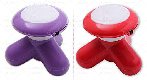 Wholesale handheld body massager Mini Portable USB Battery Electric  Vibrating Body Massager