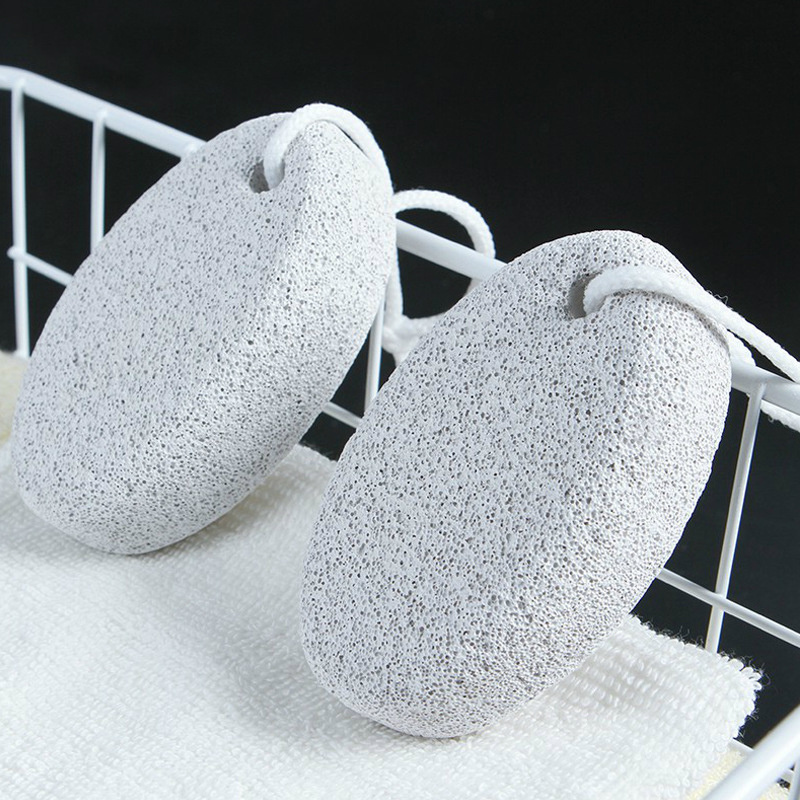 Pumice Stone for Feet - Foot Scrubber for Exfoliating Dry Dead Skin - Natural Foot Stone Removes Callus on Hands, Heels and Body