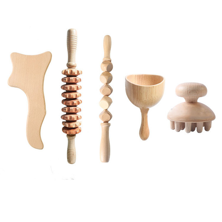 Professional Wood Therapy Massage Tools for Body Shaping, Lymphatic Drainage Massager Body Sculpting Tools for Body Shaping