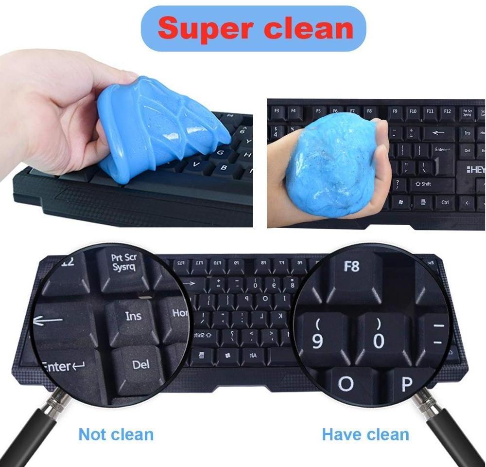 OEM Car Cleaner Gel Detailing Putty - Auto Interior Cleaning Glue for PC Tablet Laptop Keyboards Car Vents Cleaner Slime Goop