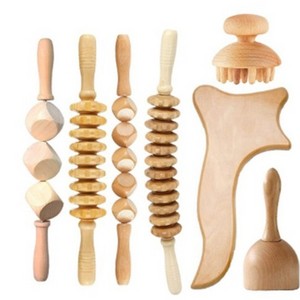 Professional Wood Therapy Massage Tools for Body Shaping, Lymphatic Drainage Massager Body Sculpting Tools for Body Shaping