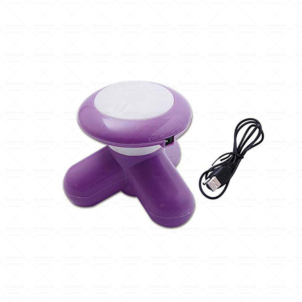 Wholesale handheld body massager Mini Portable USB Battery Electric  Vibrating Body Massager