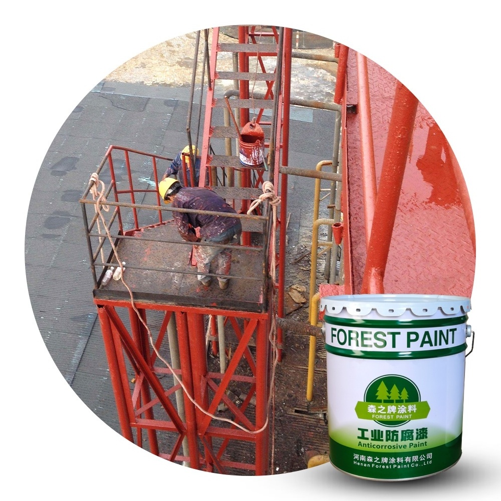 wear-resisting water based chemical enamel metal damp proof Rust Resistant Acrylic Resin Paint With Good Security