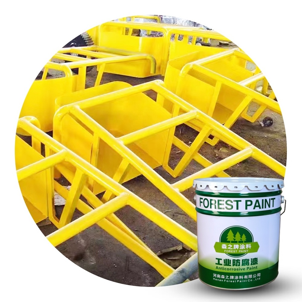 wear-resisting water based chemical enamel metal damp proof Rust Resistant Acrylic Resin Paint With Good Security