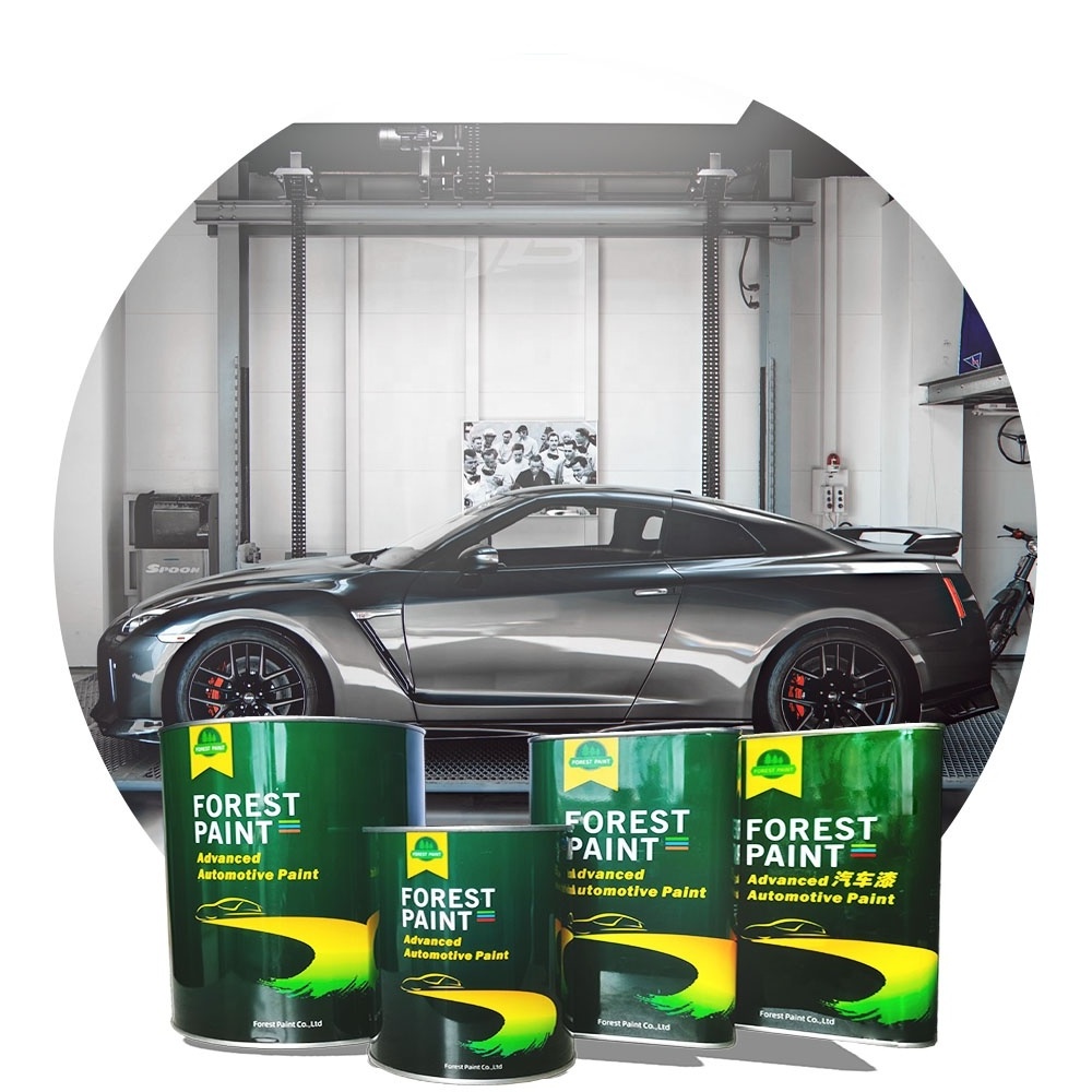 2K Fast-drying Clearcoat Imported Car Beauty Scratch Repair Spray Paint Transparent Matte Clear Coat Varnish