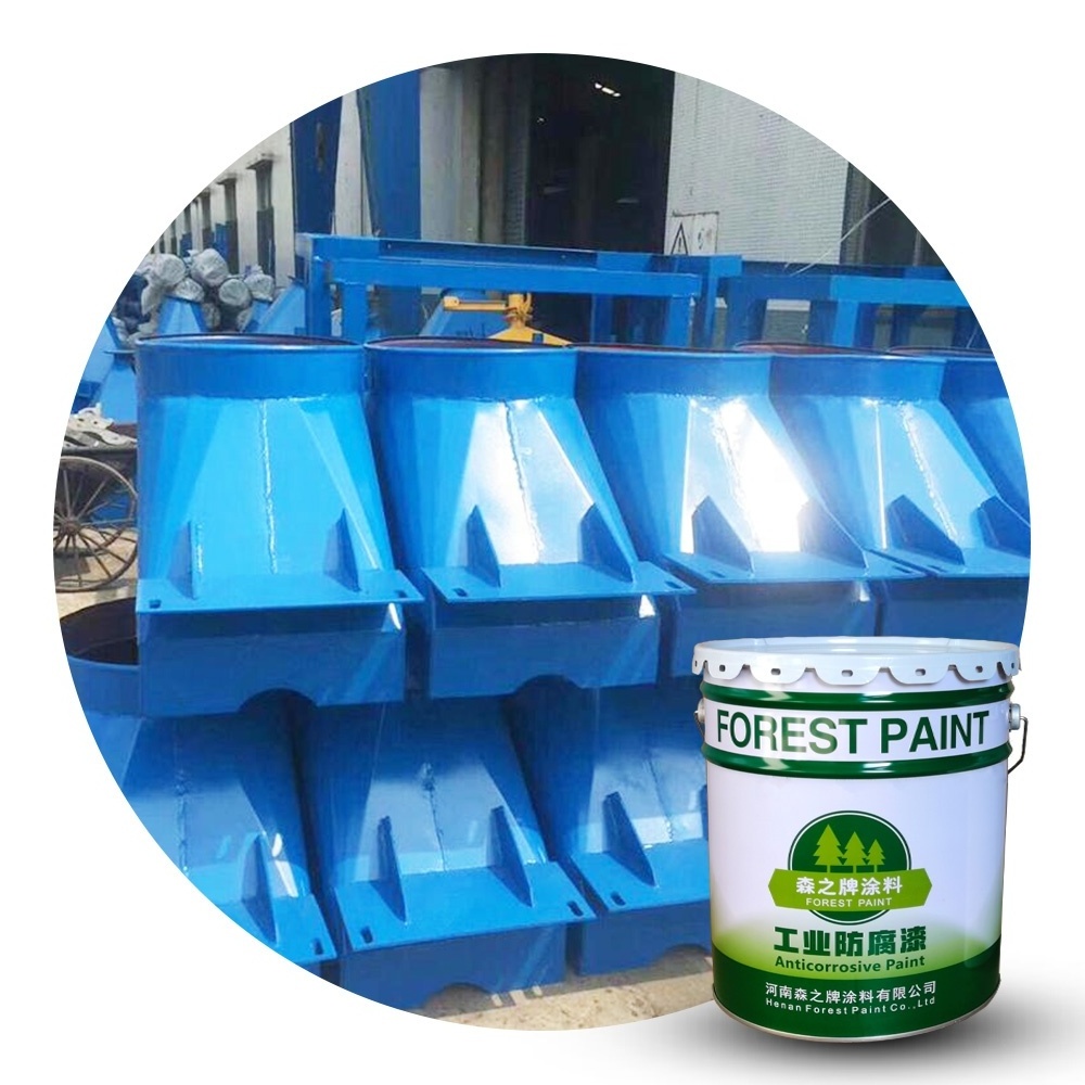 wear-resisting water based chemical enamel metal damp proof Rust Resistant Acrylic Resin Paint With Good Security