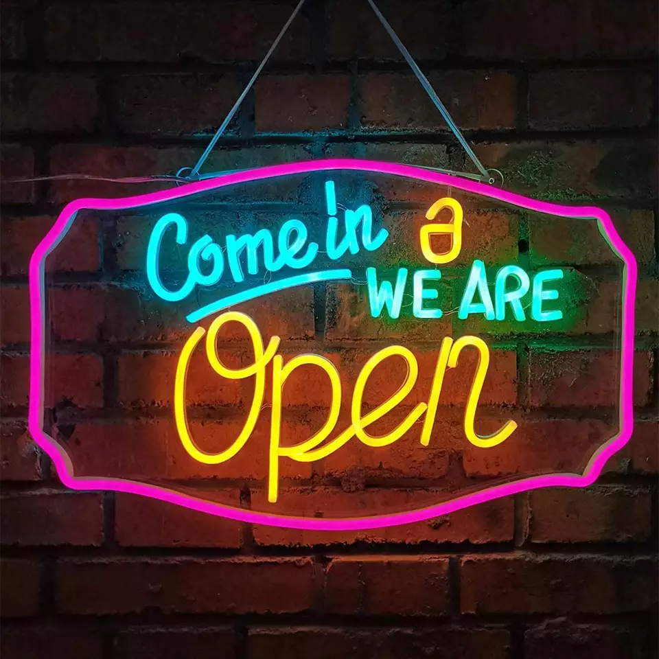 Custom On Air Open Neon Led Acrylic Recording Studio Light Sign On Air Light Neon Sign