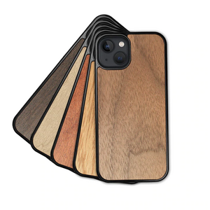 Bamboo Wood Phone Cover For iPhone 14 Skin-friendly Wooden Mobile Phone Case For iPhone 15 14 Natural Real Wood Cell Phone Case