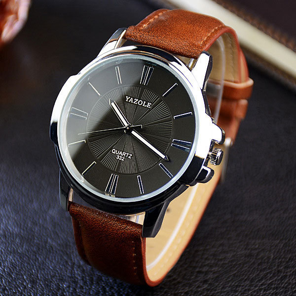 YAZOLE  332 Fashion Quartz Watch Men Watches Top Brand Luxury Male Clock Business Mens Wrist Watch Hodinky Relogio Masculino