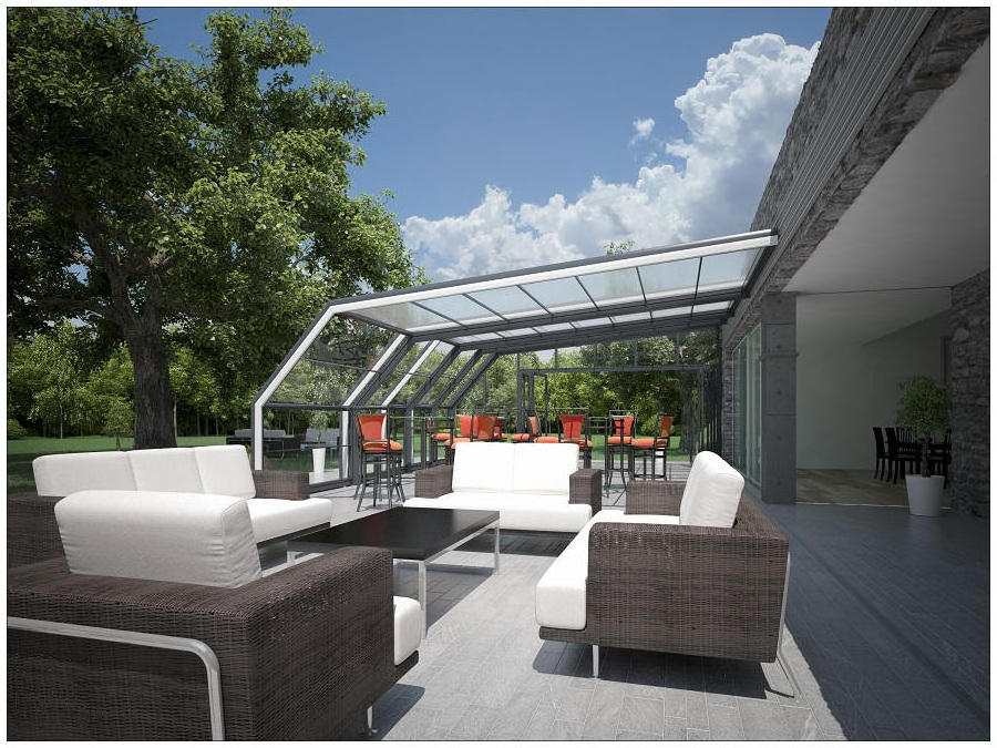 Outdoor Glass Room Sunroom Custom Aluminum Glass Room Retractable Tempered Roof Systems china Sun Room