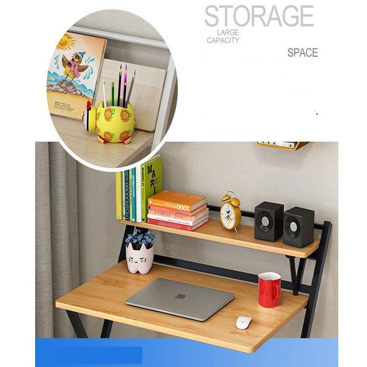 YQFOREVER Folding Study Table Child Study Modern Executive Desk For Office/Study