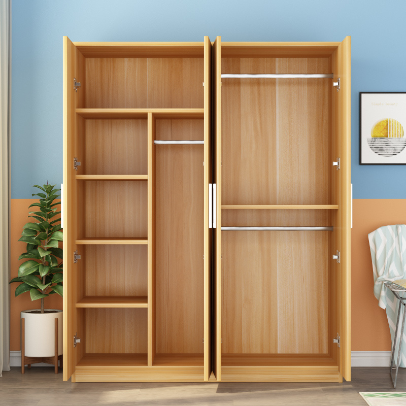 Wooden Wardrobe Cabinet Clothes Closet Drawer Bedroom Organizer Big Closet