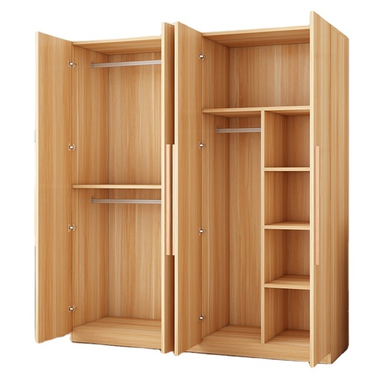 Wooden Wardrobe Cabinet Clothes Closet Drawer Bedroom Organizer Big Closet