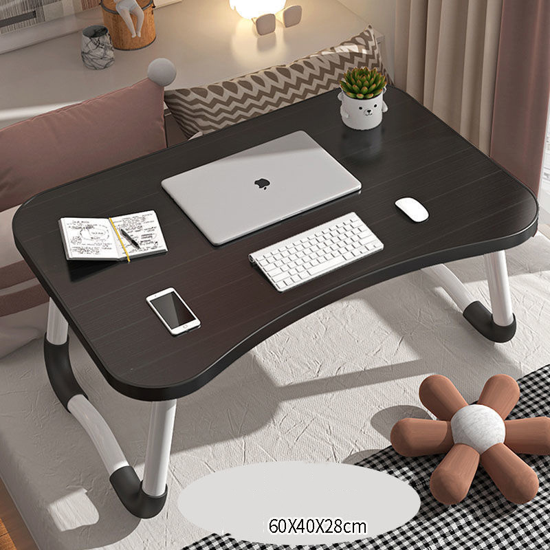 Adjustable Breakfast Tray Portable Lap Desk with Foldable Leg Notebook Computer Stand Laptop Bed Table