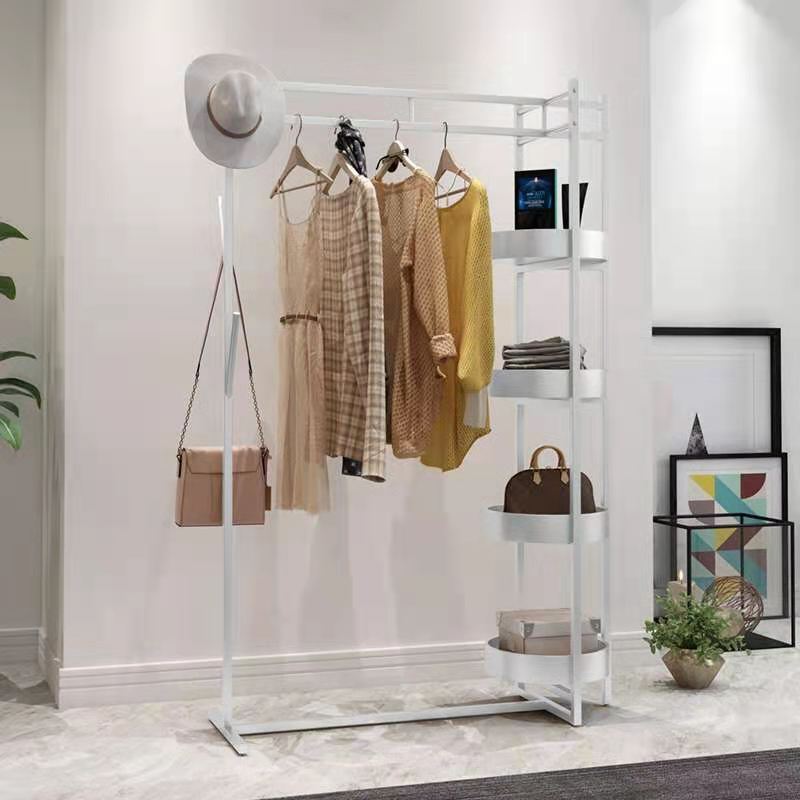 Multi-Tier Wire Garment Rack Heavy Duty Clothes Drying Rack Portable Clothes Wardrobe Compact Extra Large Storage Rack