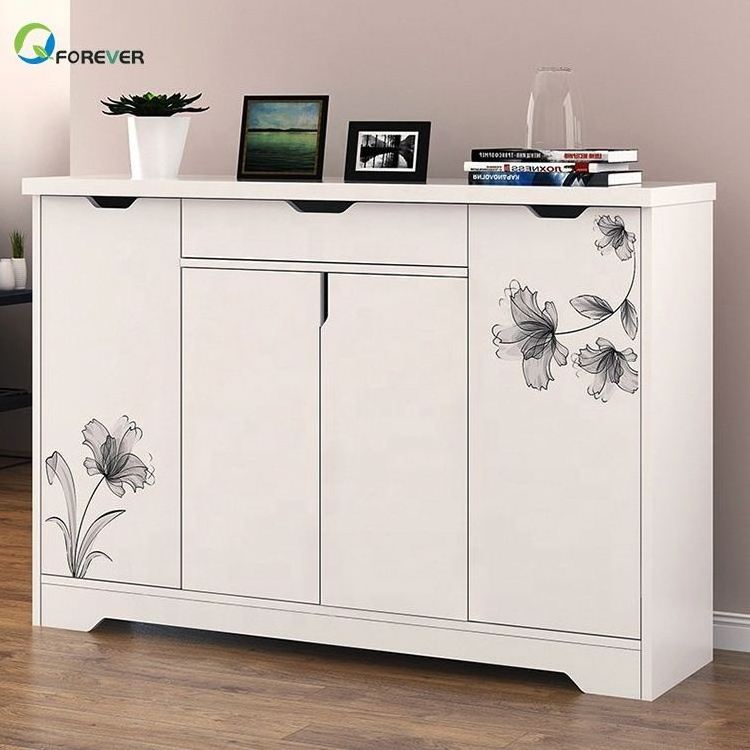 Multi-layer Special Modern Design Home Wooden Shoe Storage Cabinet