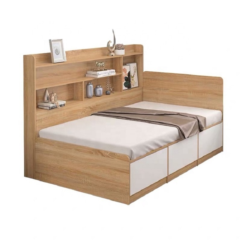 New Designed Kids Bed For Girl Solid wood beds for Children single bed Furniture Bedroom Set Modern