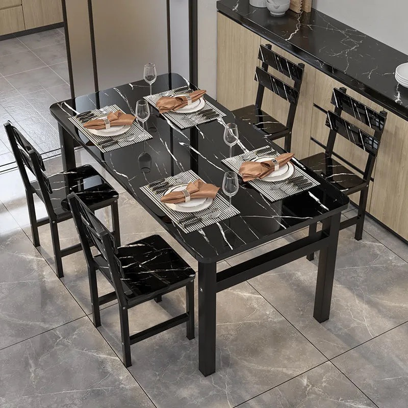 Dining Table Set Dining Room Table Set Kitchen Table and Chairs for Home Furniture