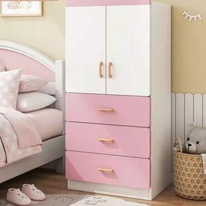 New Children's Wardrobes,Modern Wardrobe Cabinet Amoires With Sliding Doors, Bedroom Furniture Storage