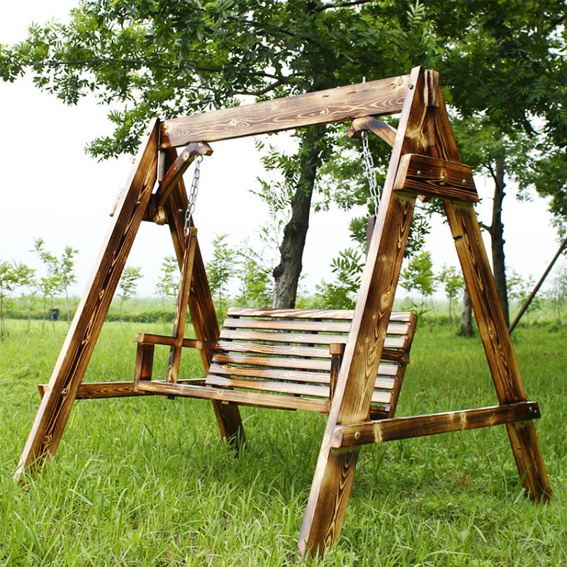 High Quality Wooden Swing Modern Wooden Swing Designs Outdoor Garden Wooden Swing Chair