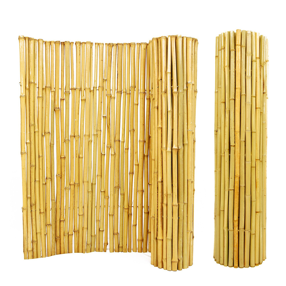 Nature Garden Bamboo Stick for Fence Rolled Bamboo Wood Reed Fence Panels for Sale Bamboo Fence Rolls