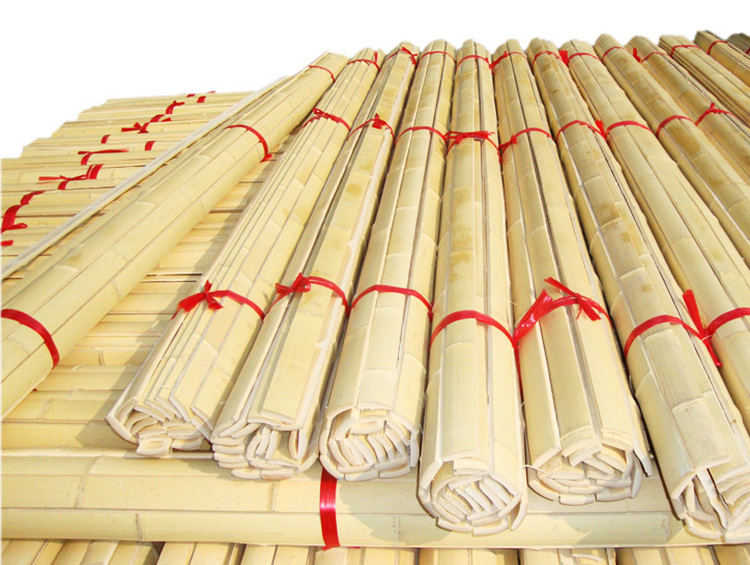 Natural anji bamboo slats bamboo strip split bamboo chips Pole