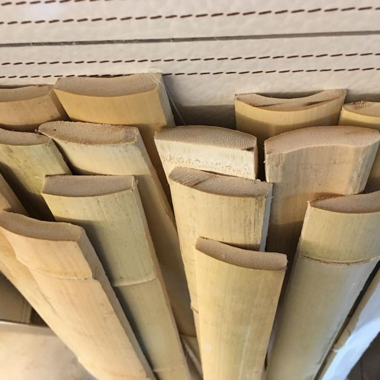 Natural dry long plastic bamboo strip bamboo chips or bamboo split