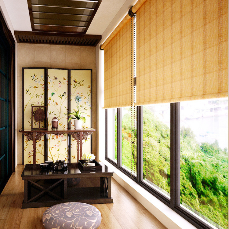 Chinese bamboo window blinds matchstick bamboo blinds outdoor