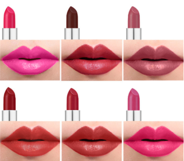 Wholesale Cosmetic Matte Stick Lipstick 12 Color Customized Waterproof Paper Box Red Chemical Lips 10G 3 Years ODM OEM All Skin