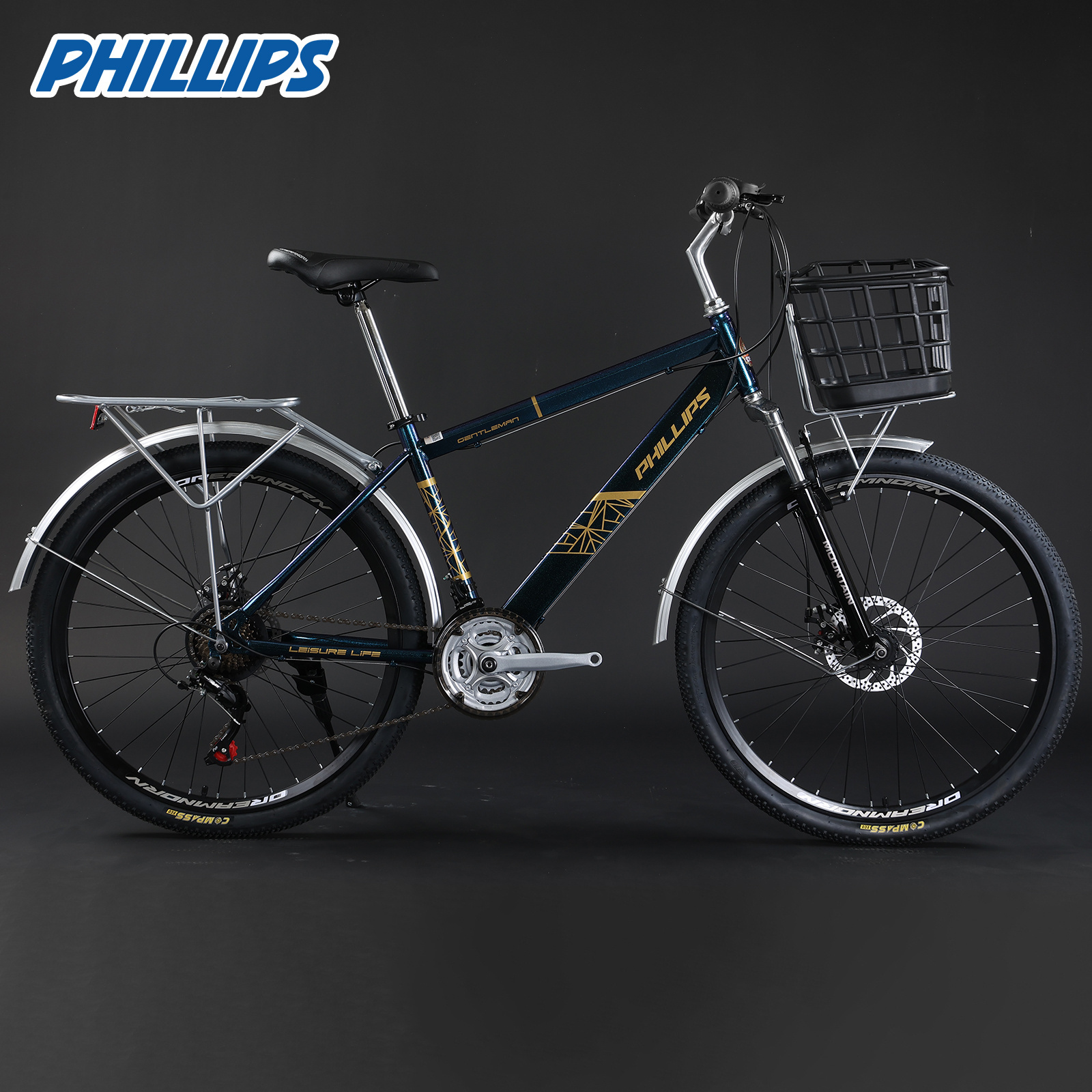 PHILLIPS Factory Wholesale 26 Inch Shimano City Bike Women Bicycle Urban Bike City Bicycle  lady bike bicicleta bicycle