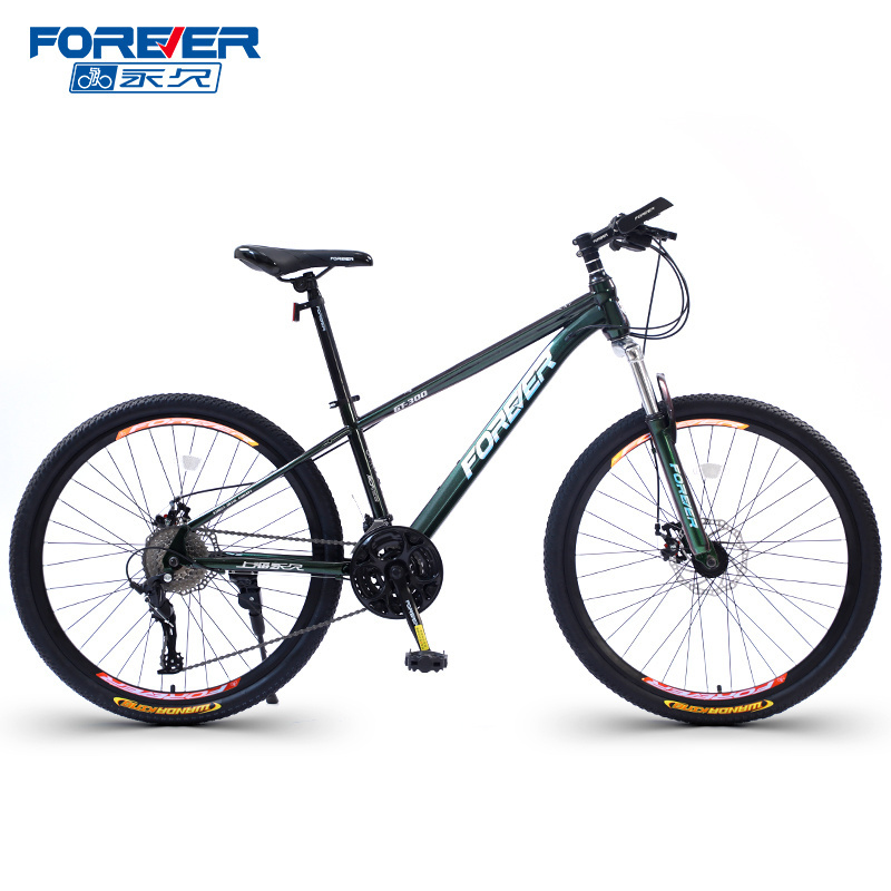 FOREVER Factory Cheap Price Bicycle 24/26/27.5 Inch High Carbon Steel MTB Bicicleta Mountain Bike For Men Bicycle Cycle