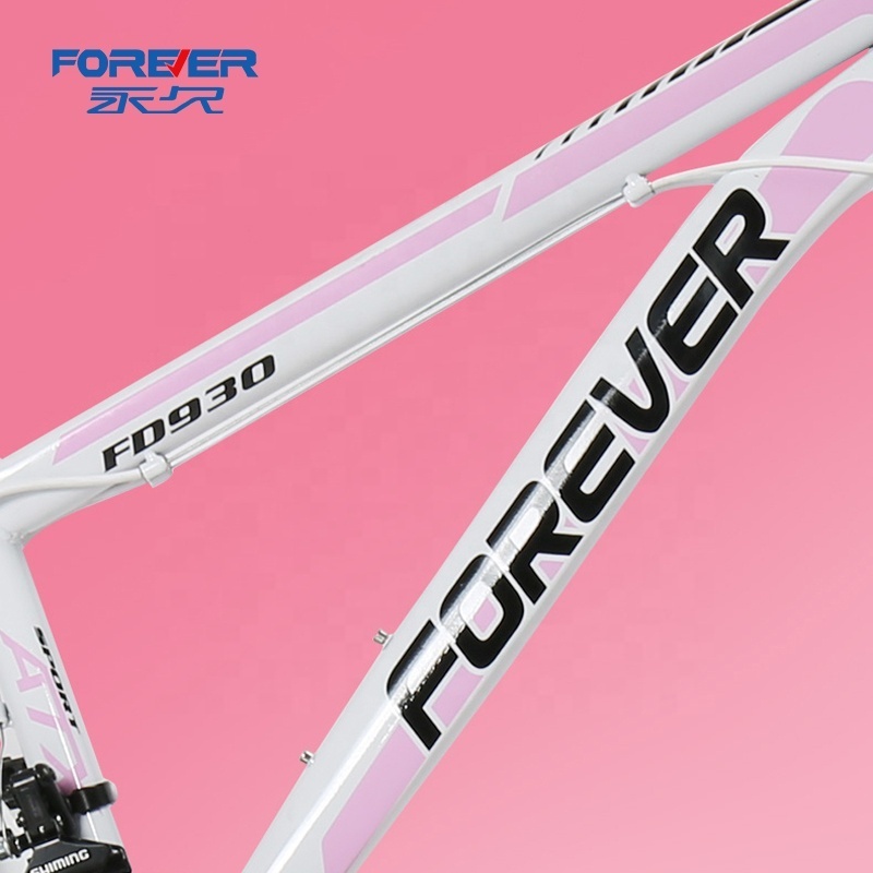 FOREVER MTB Pink Girl 24/26 Inch Bicycle 27 Speed Bicycle Mountain