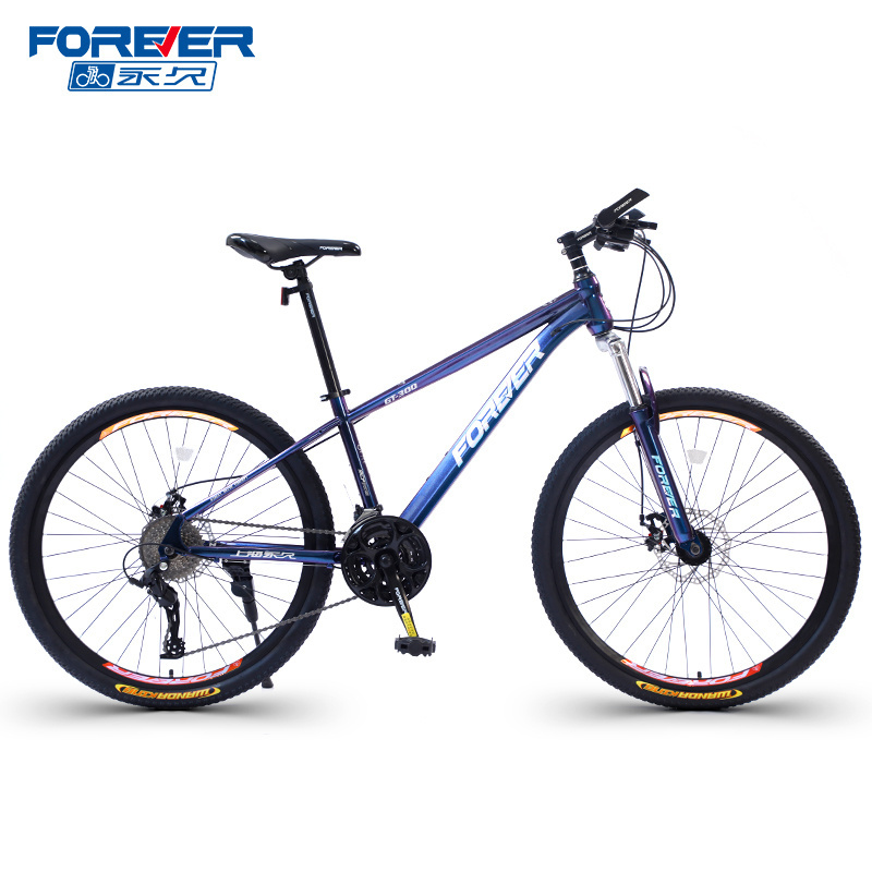 FOREVER Factory Cheap Price Bicycle 24/26/27.5 Inch High Carbon Steel MTB Bicicleta Mountain Bike For Men Bicycle Cycle