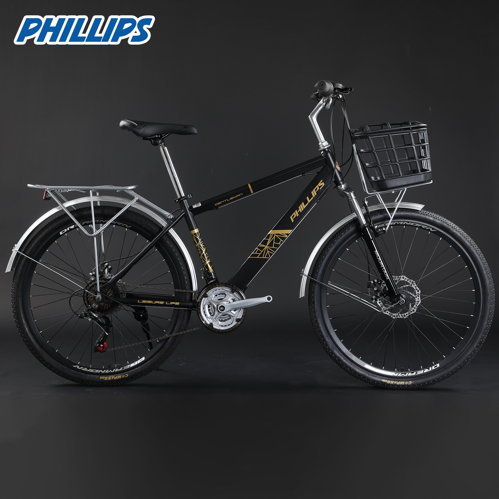 PHILLIPS Factory Wholesale 26 Inch Shimano City Bike Women Bicycle Urban Bike City Bicycle  lady bike bicicleta bicycle