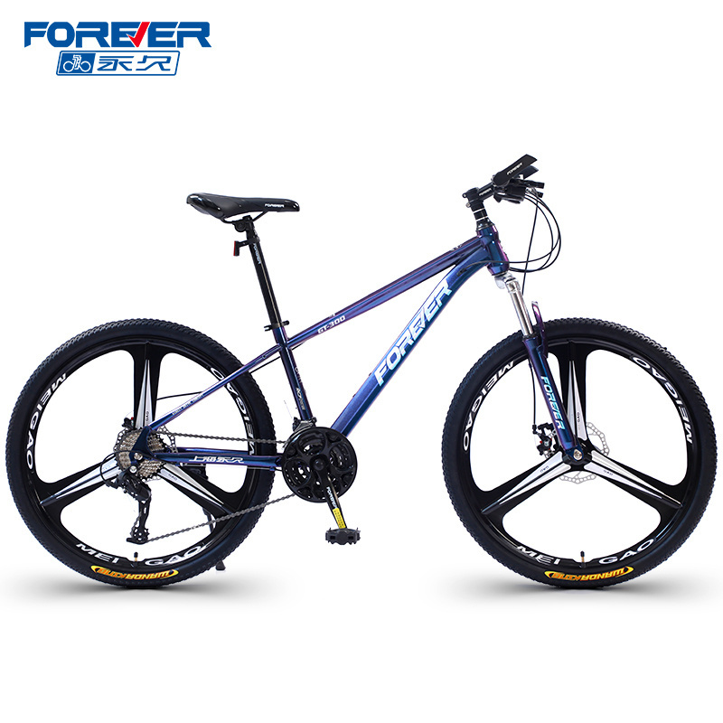 FOREVER Direct Sale 24/26/27.5 Inch High Carbon Steel Mtb Bicicleta Mountain Bike For Men Bicycle Cycle