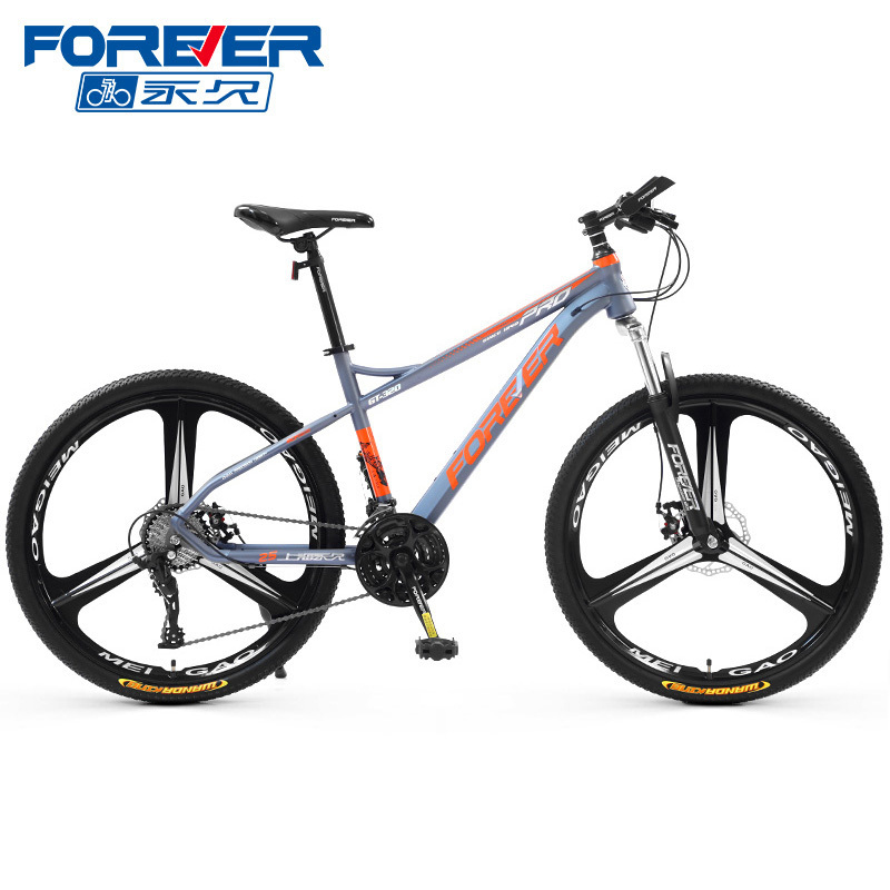 FOREVER New Cheap 24/26/27.5 Inch High Carbon Steel MTHB Bicicleta Mountain Bike For Men Bicycle Cycle