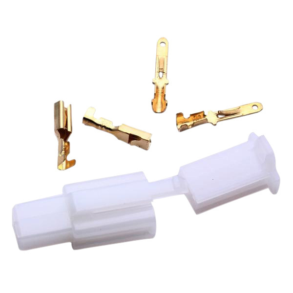 Set Motorcycle Car ATV Scooter Boat Male Female 2 Way Connector 2.8mm Terminal