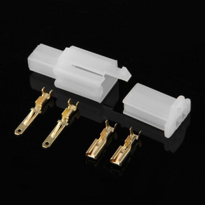 Set Motorcycle Car ATV Scooter Boat Male Female 2 Way Connector 2.8mm Terminal