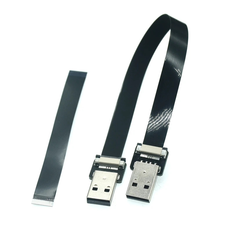 FFC Type-C Mini Micro USB Extension Ribbon Cable 90 FPV Slim Flat Soft flexible FPC charge FPV Brushless Handheld Gimbal monitor