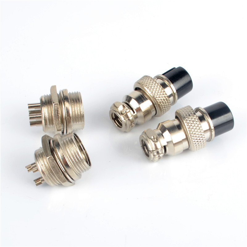 GX16 2/3/4/5/6 Pin Male & Female 16mm Wire Panel Circular Connector Aviation Connector Socket Plug