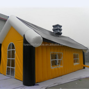 Factory outlet inflatable log cabin tent house tent