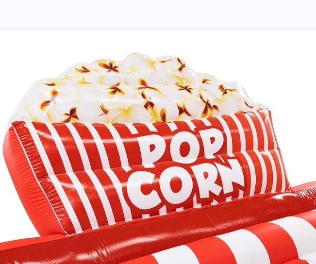 Popular inflatable food truck popcorn tent