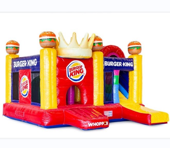 Commercial Grade Inflatable Burger King Play Combo