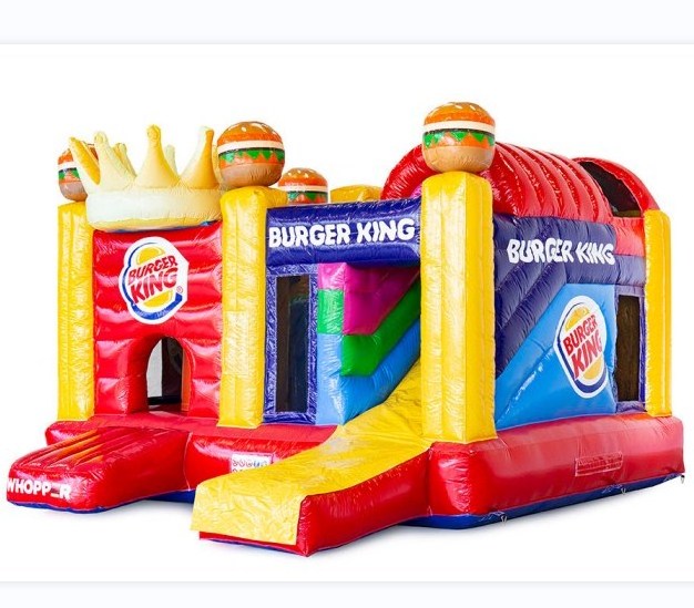 Commercial Grade Inflatable Burger King Play Combo